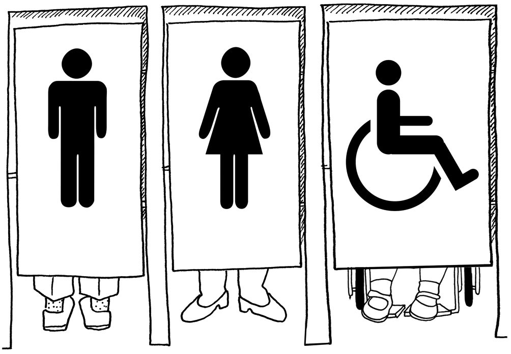 disabled toilet